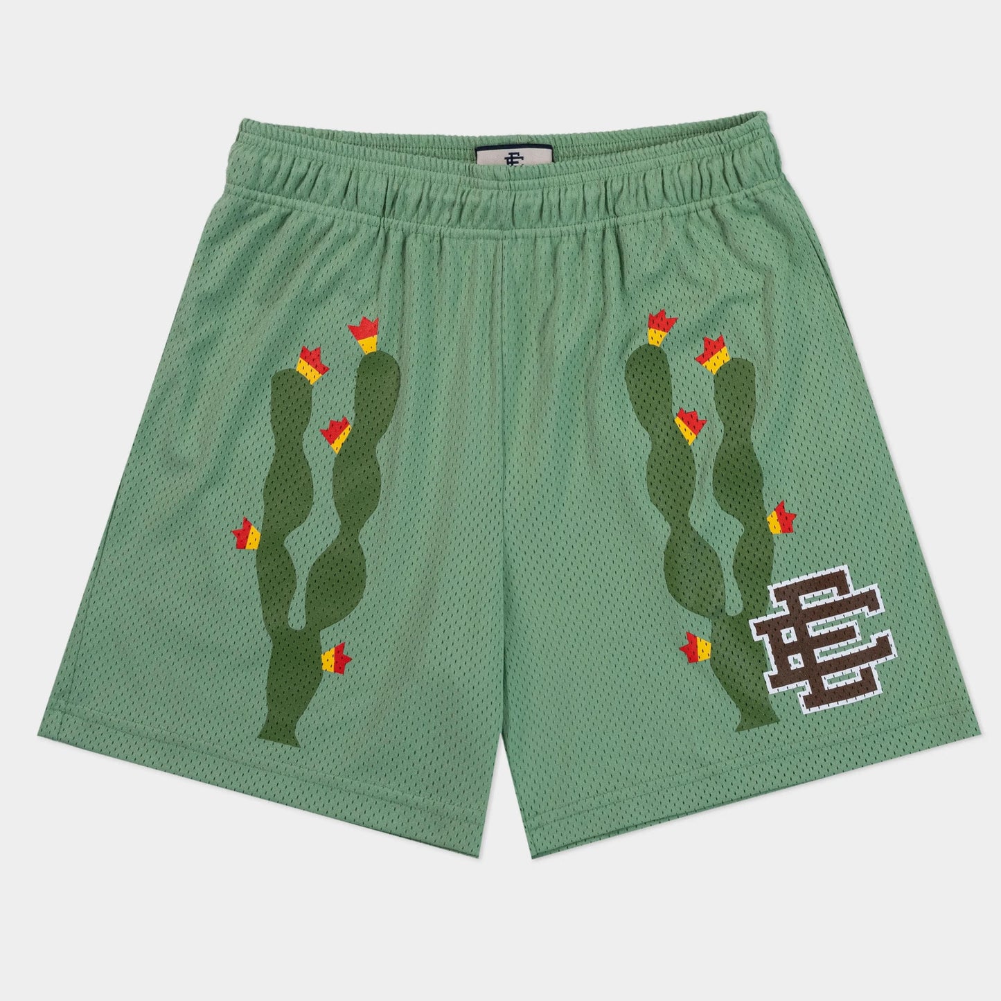 Eric Emanuel Jade Green Cactus Shorts