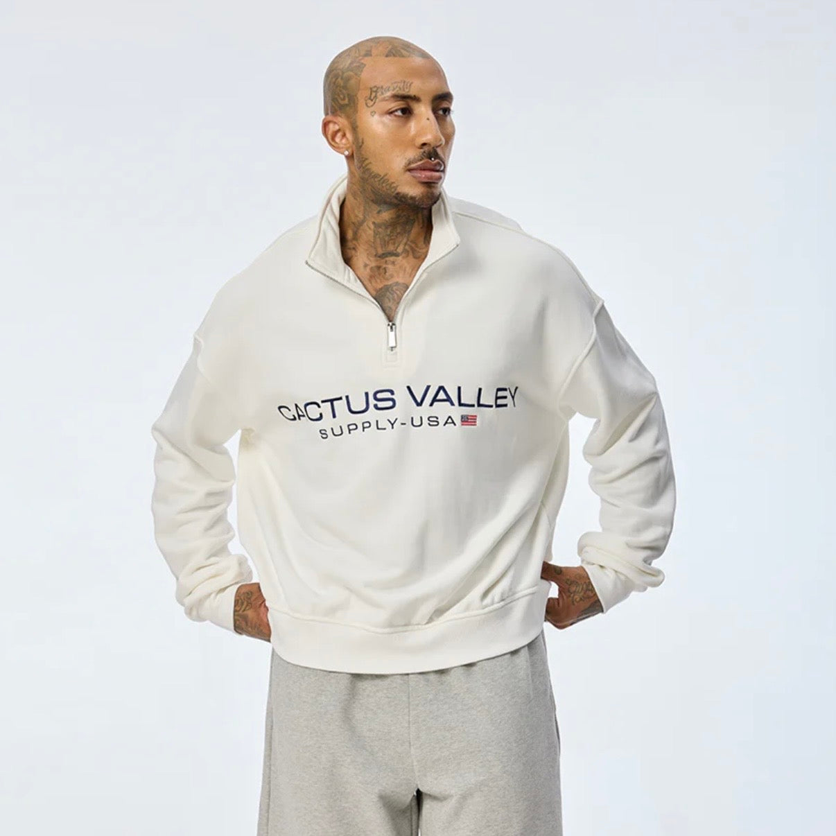 AZVA USA Quarter Zip