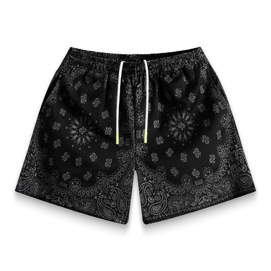Bravest Studios Carbon Paisley Shorts