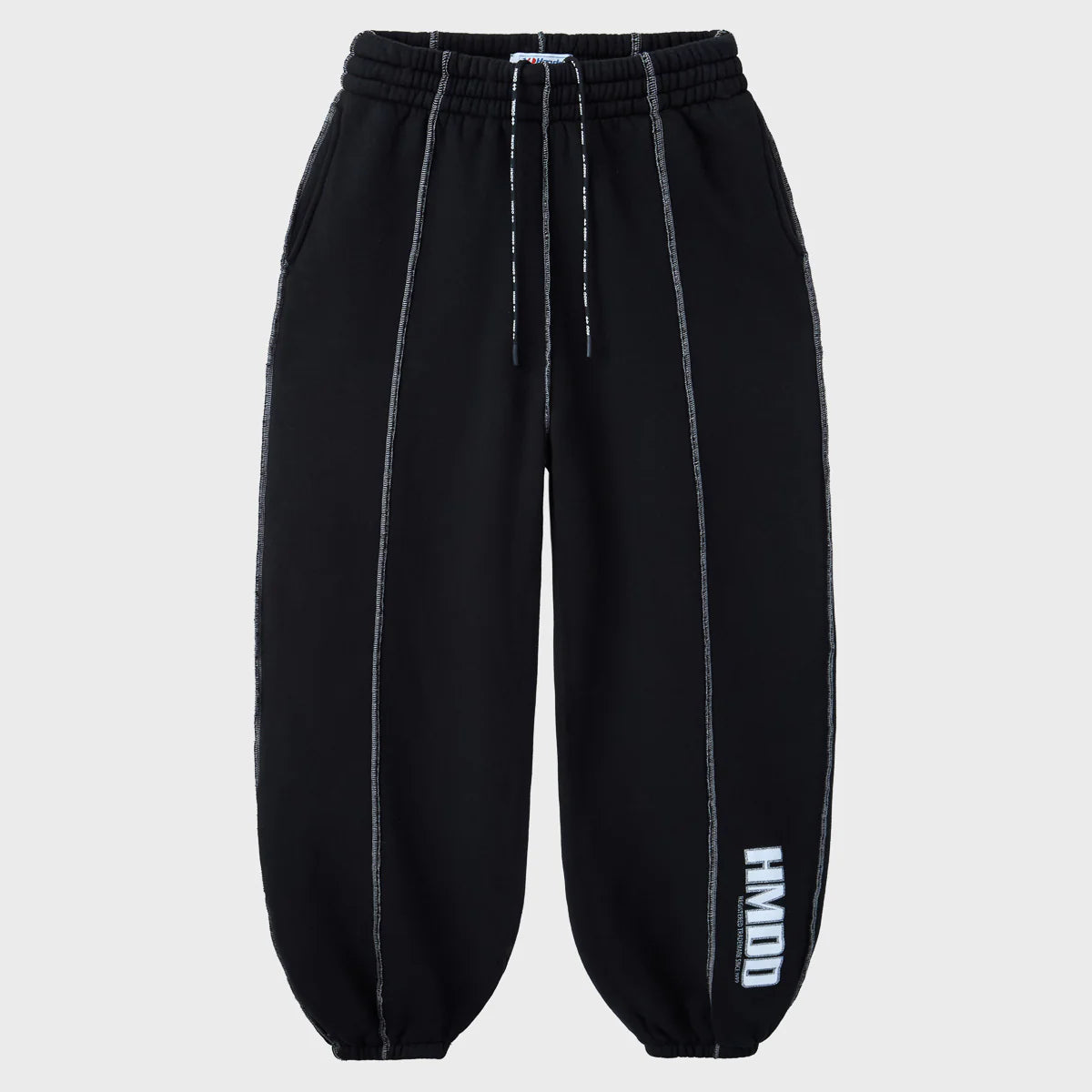 HMDD Black Seam Sweatpants