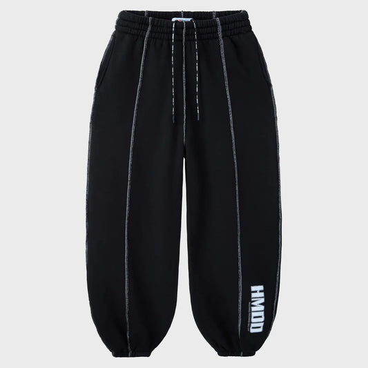 HMDD Black Seam Sweatpants