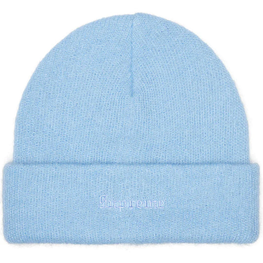 Supreme Blue Mohair Beanie
