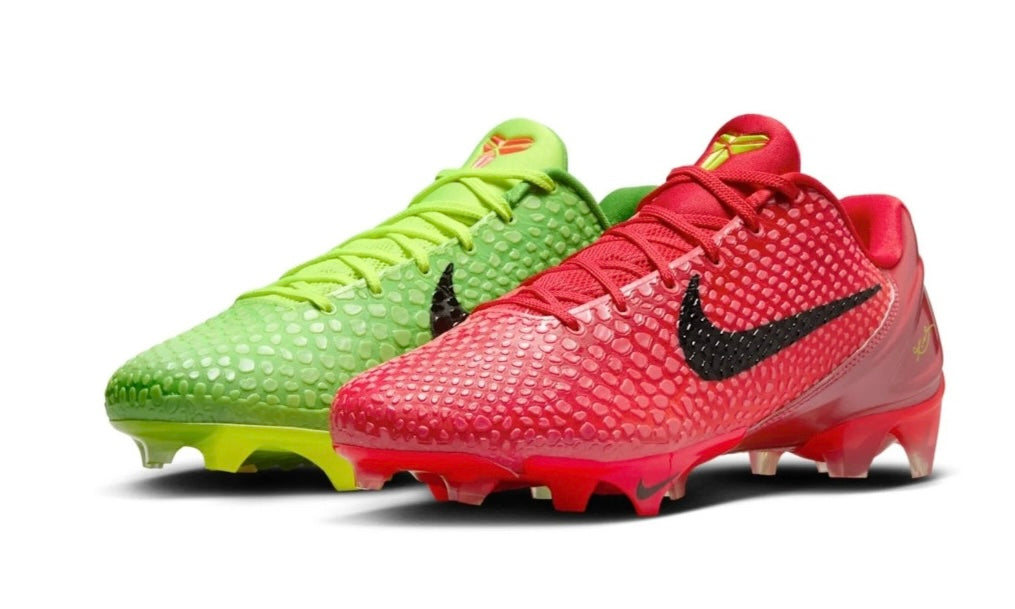 Nike Vapor Edge Kobe 6 Mismatch Grinch Cleats