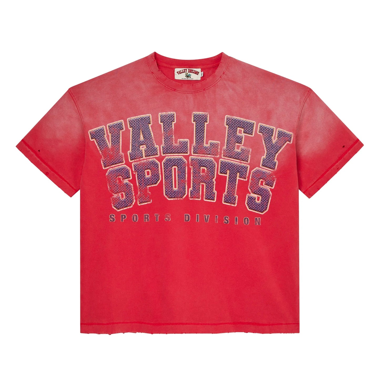 Vale Red Burn Sports Division T-Shirt