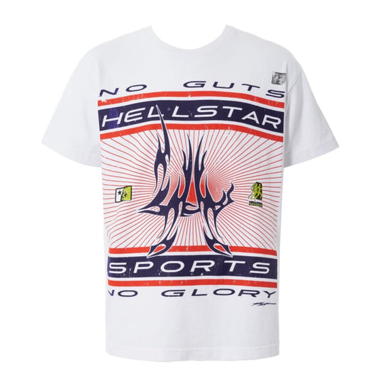 Hellstar White LA Tribal Sports T-Shirt