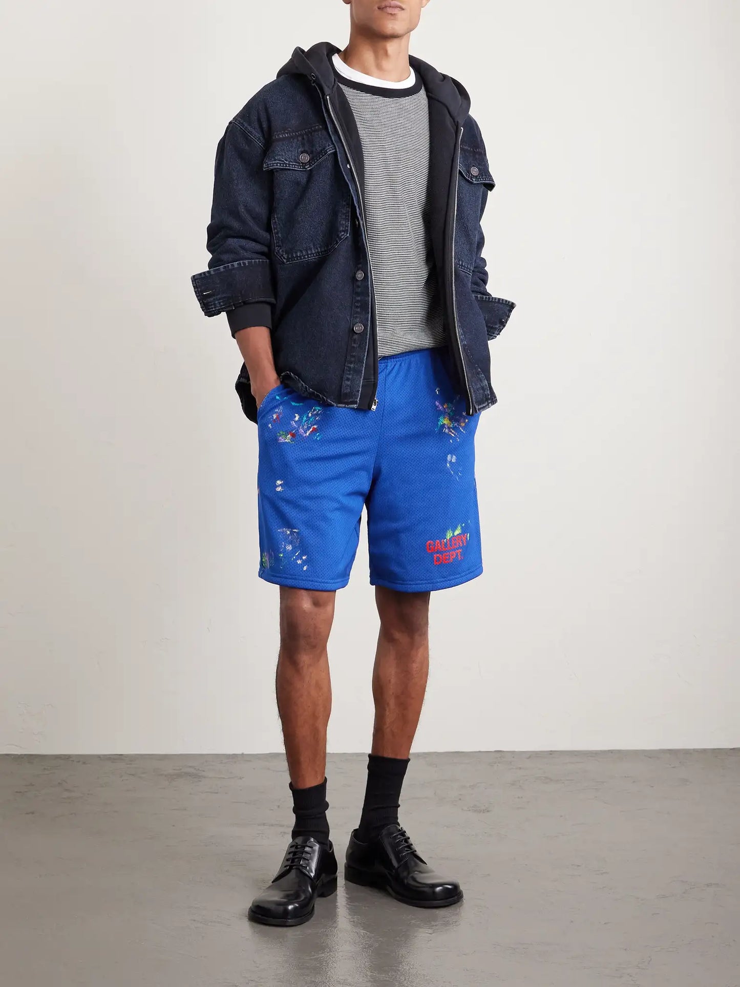 Gallery Dept Blue Studio Gym Shorts