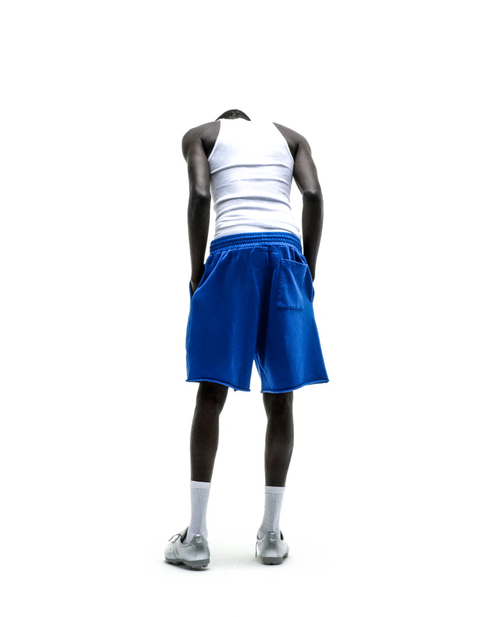 Sp5der Blue OG Logo Sweatshorts