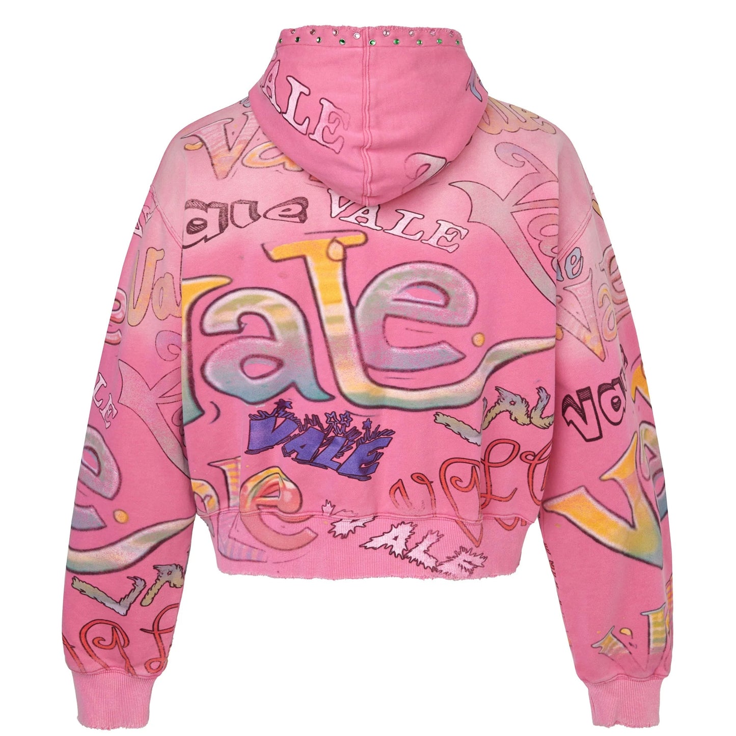 Vale Bubble Gum Zip Hoodie