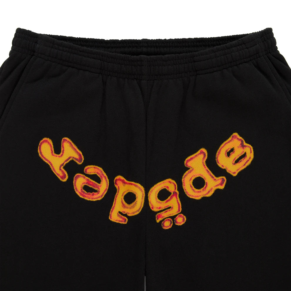 Sp5der Black Orange OG Web V2 Sweatpants
