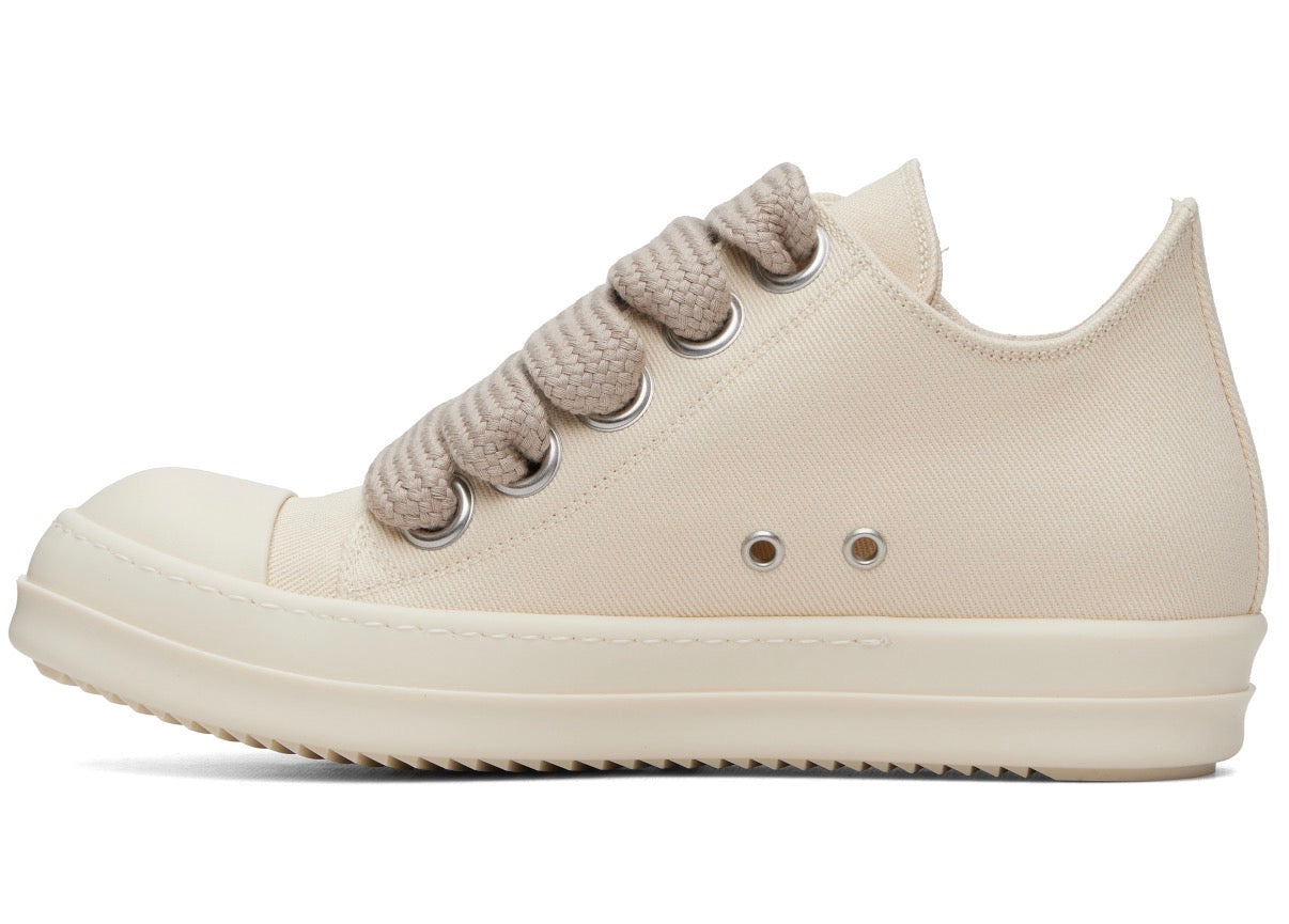 Rick Owens DRKSHDW Tower Jumbolace Low Off-White Milk