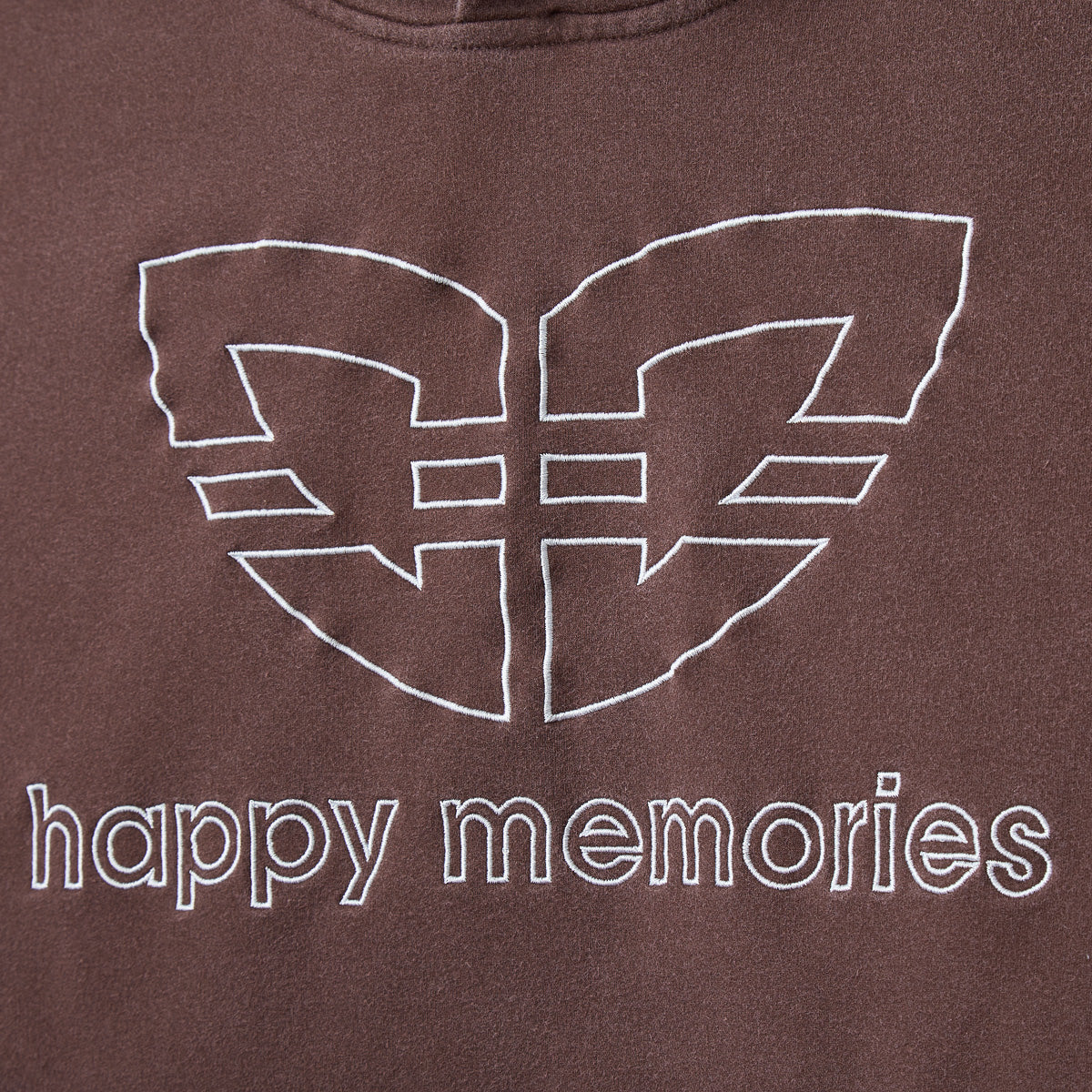 HMDD Washed Brown Butterfly Hoodie