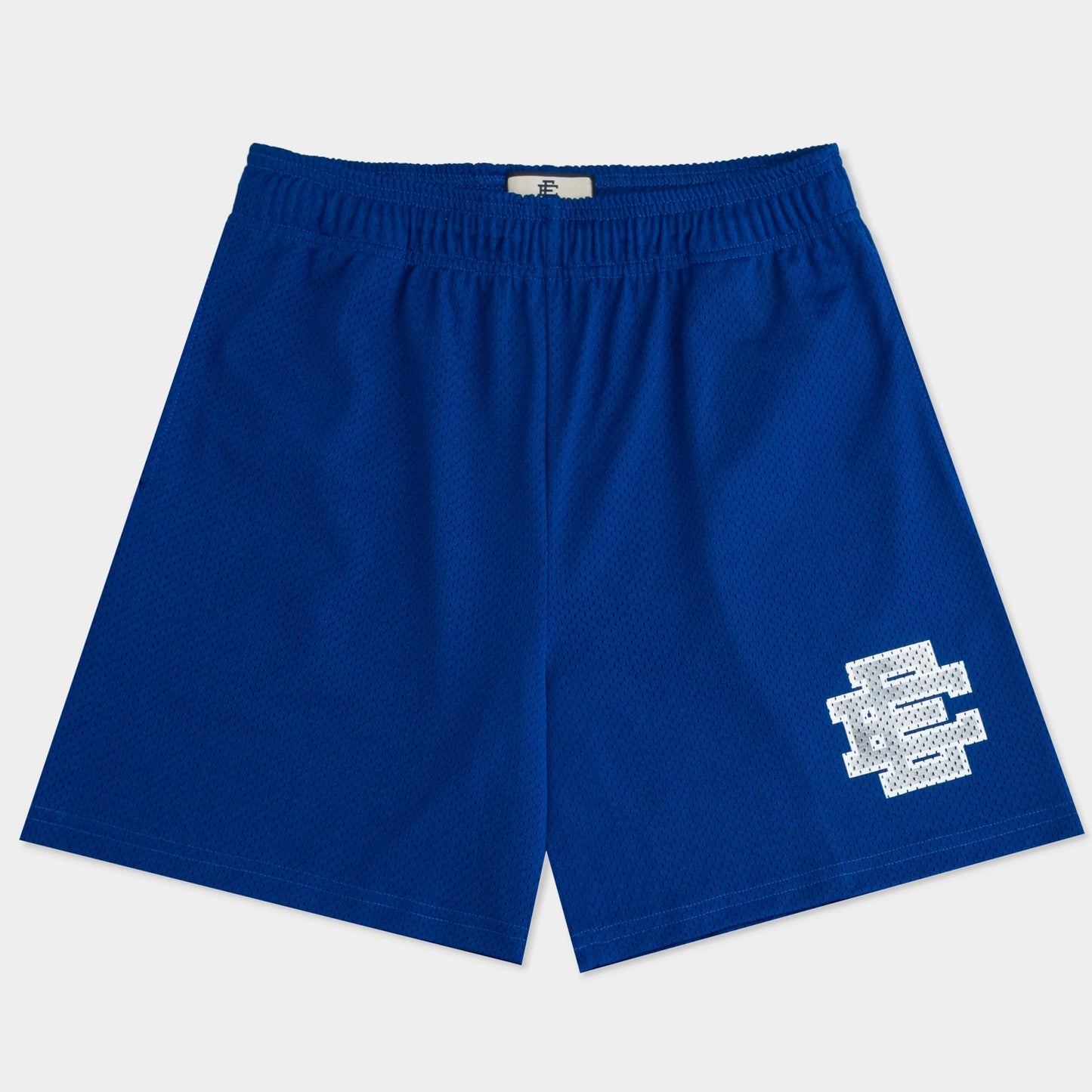 Eric Emanuel Blue Silver Shorts
