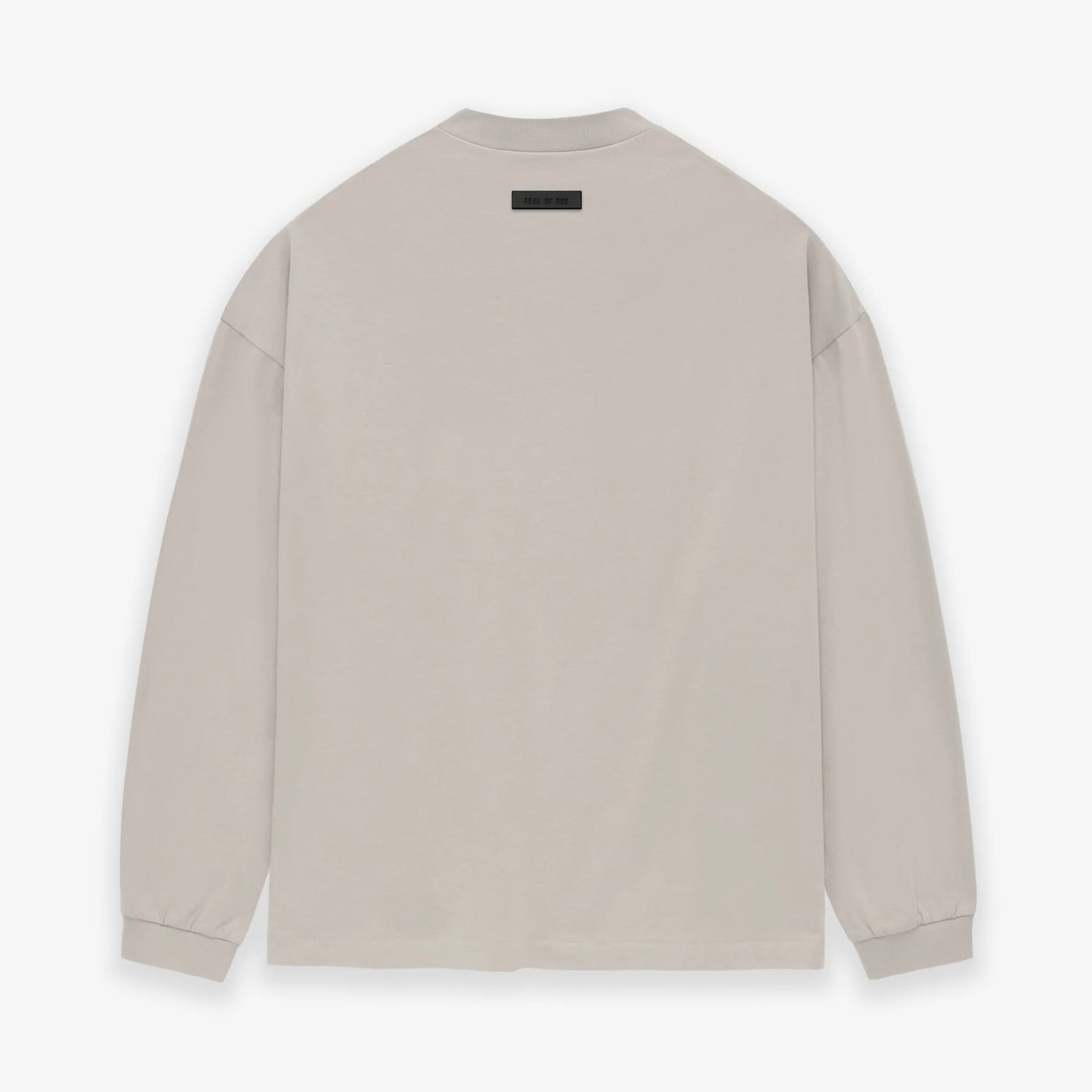 Fear of God Essentials Silver Cloud Long Sleeve Back View