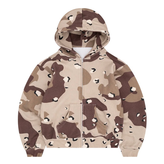 Bravest Studios Chip Camo Zip Hoodie