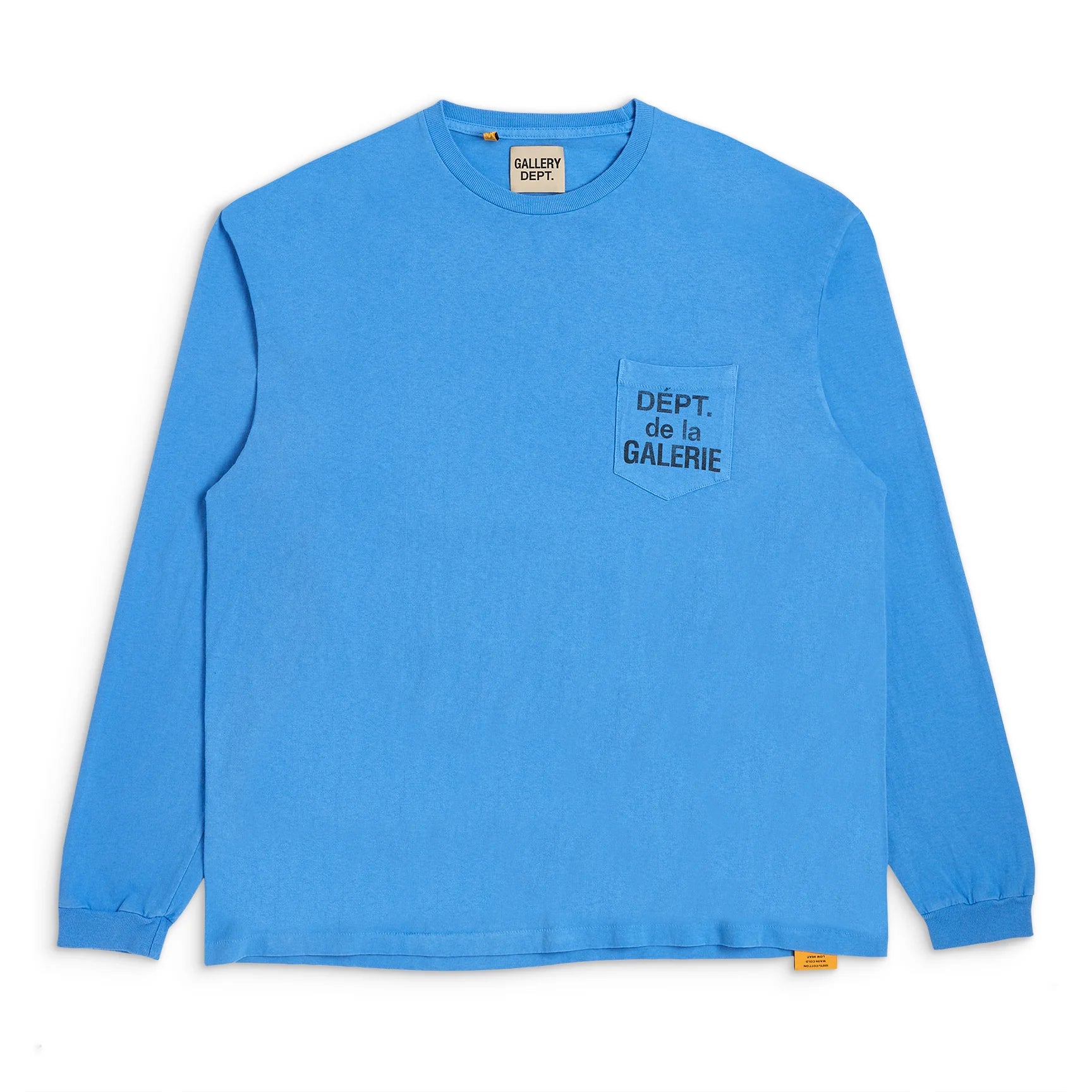 Gallery Dept Blue French Pocket Long Sleeve Front
