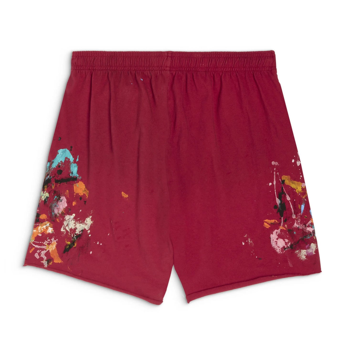 Gallery Dept Red Paint Insomnia Shorts Back