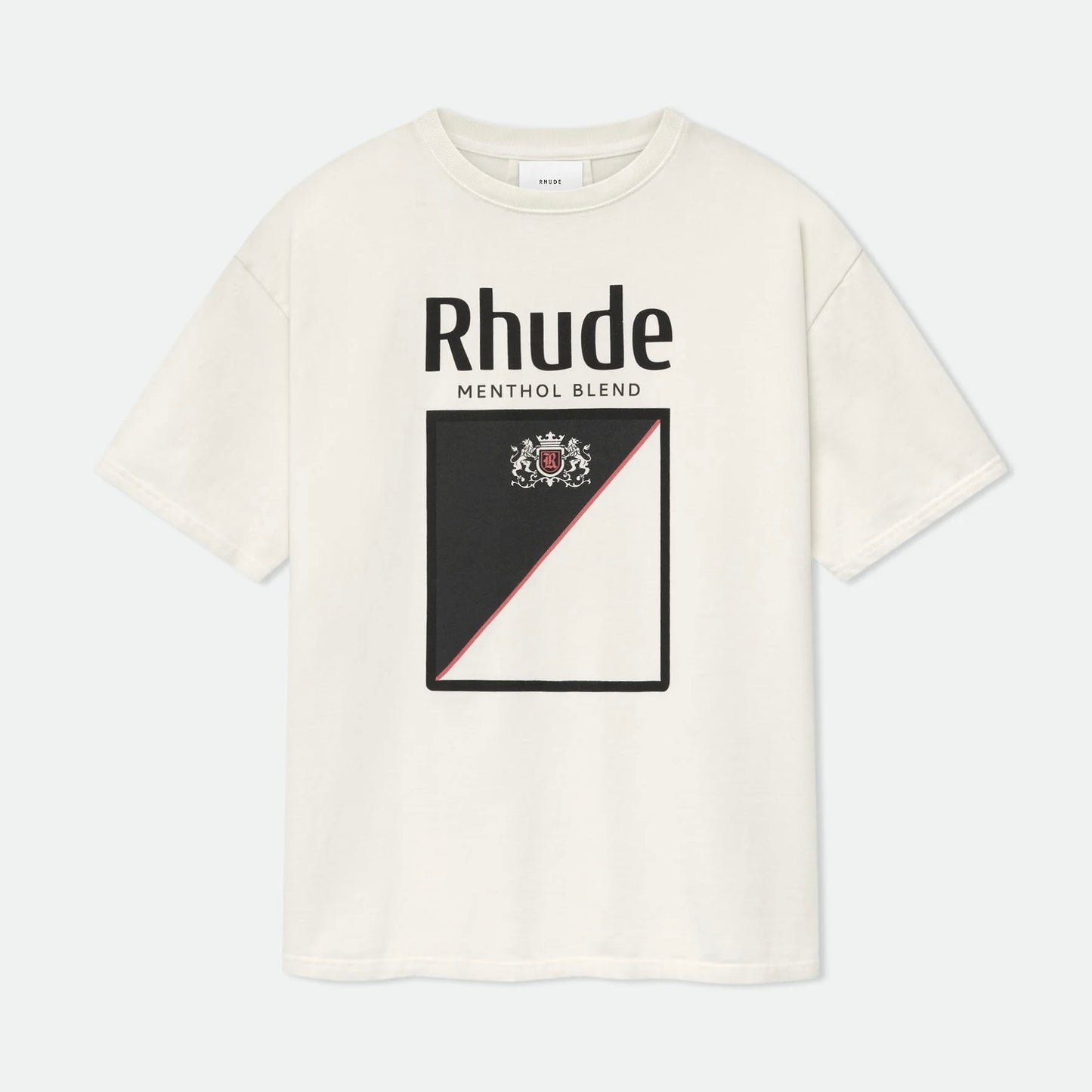 Rhude Vintage White Collins Fumar T-Shirt