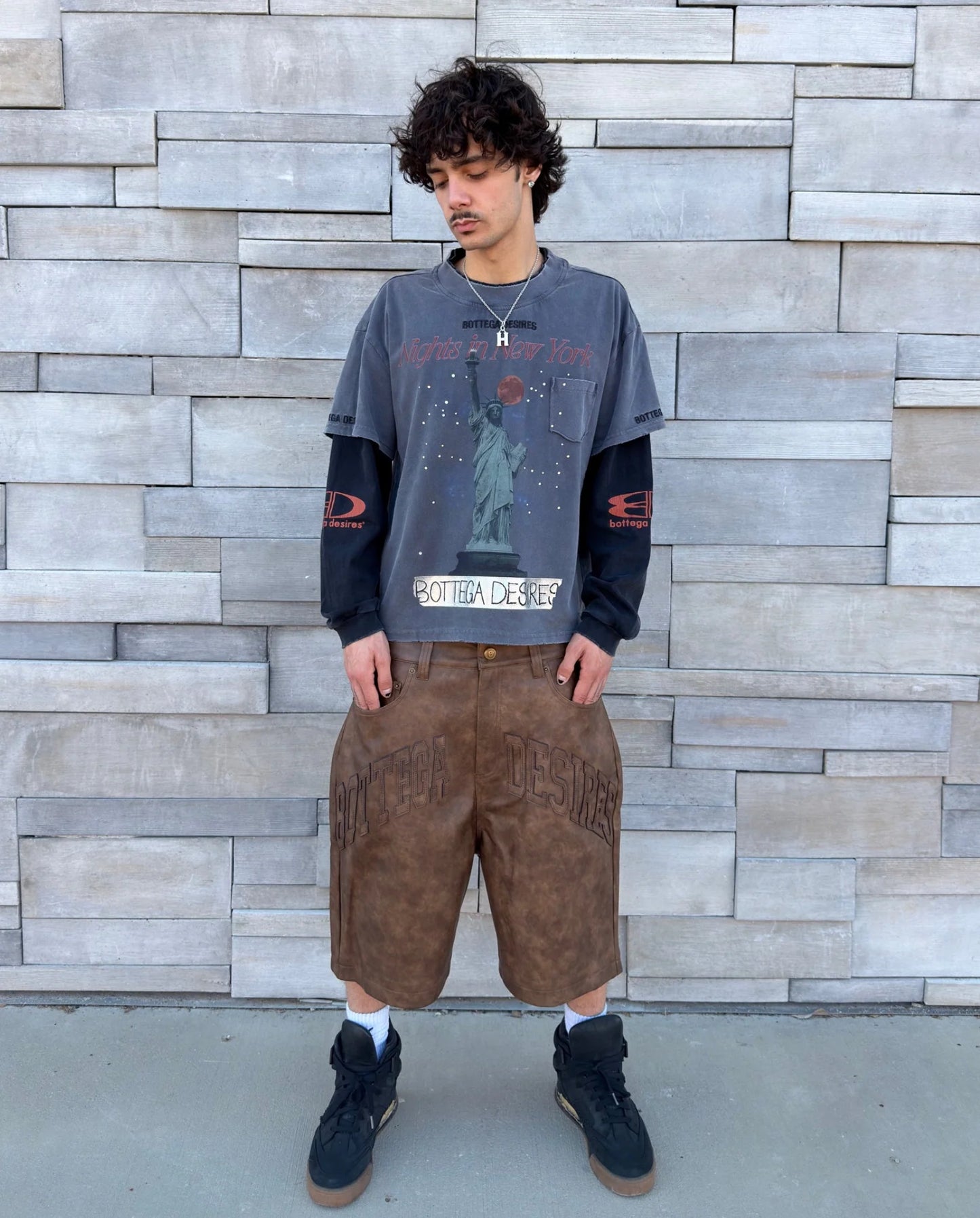 Bottega Desires Nights in NY Layered Long Sleeve