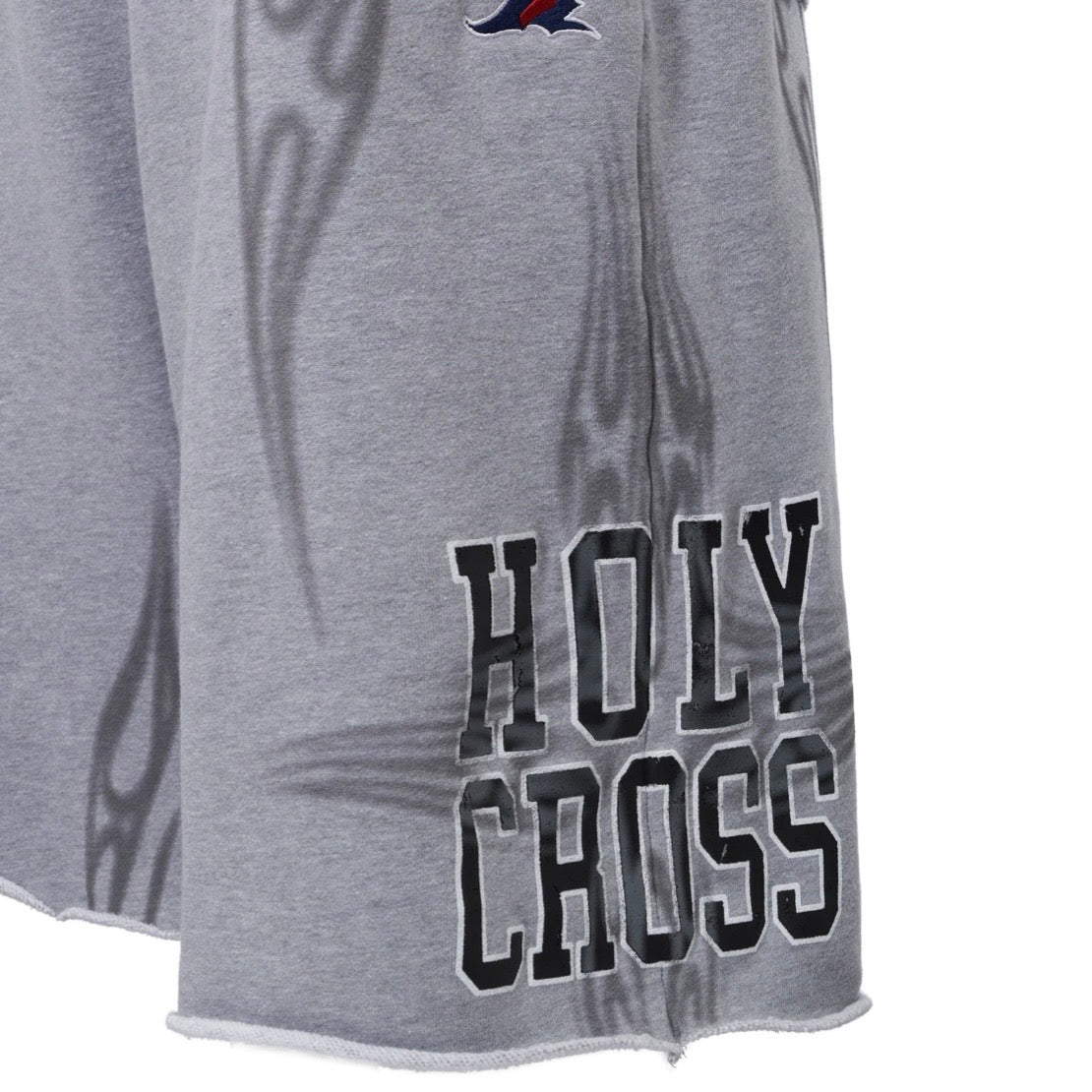 Hellstar Heather Grey Holy Cross 3/4 Shorts