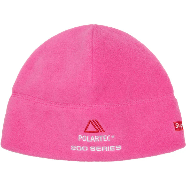 Supreme Pink Polartec Sport Beanie