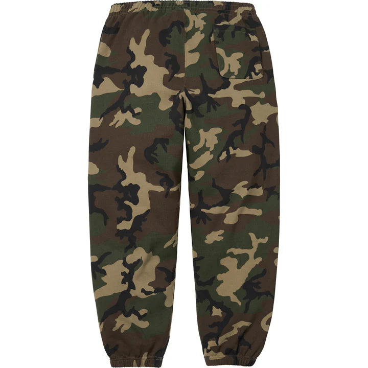 Supreme Woodland Camo Satin Applique Sweatpants