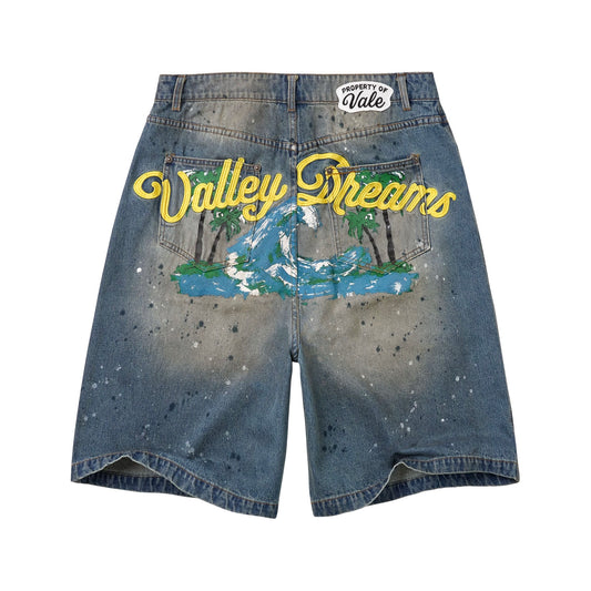 Vale Blue Paradise Jorts