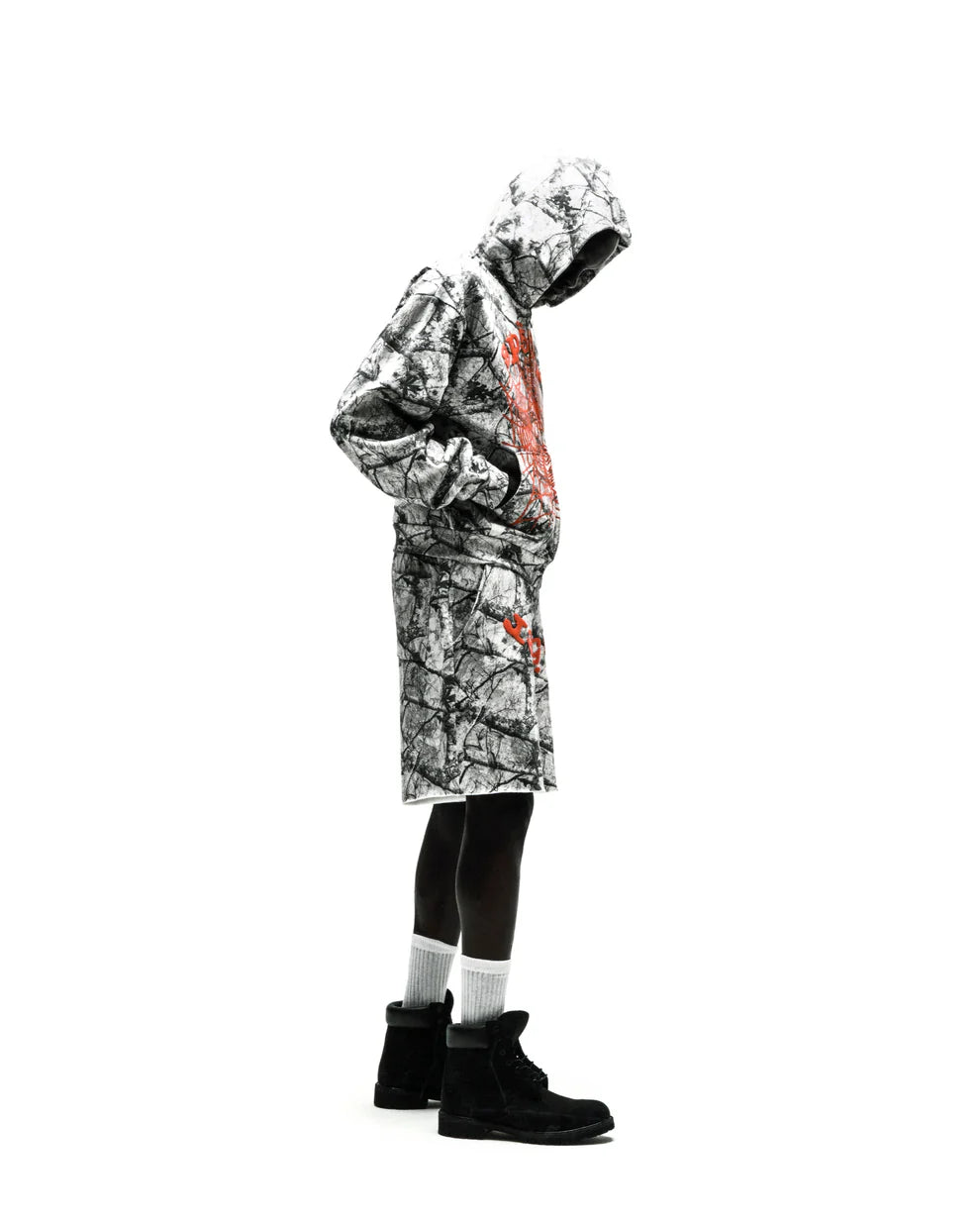 Sp5der White Camo Real Tree OG Web V2 Zip Hoodie