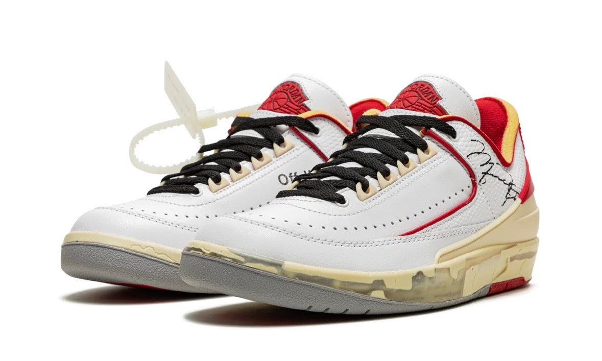 Jordan 2 Off-White White Red