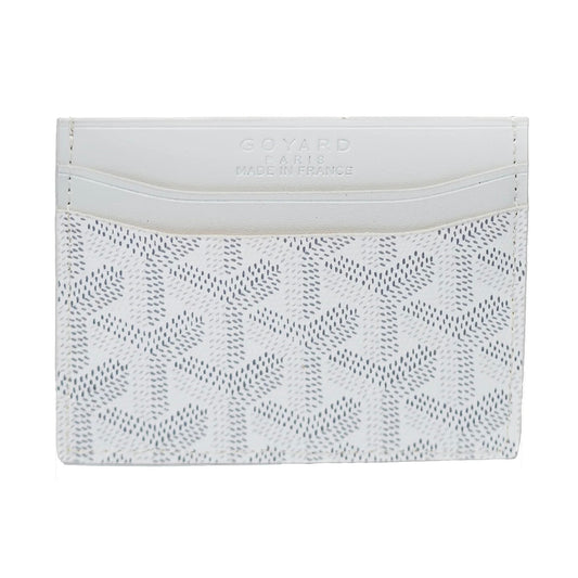 Goyard White Saint Sulpice Card Holder