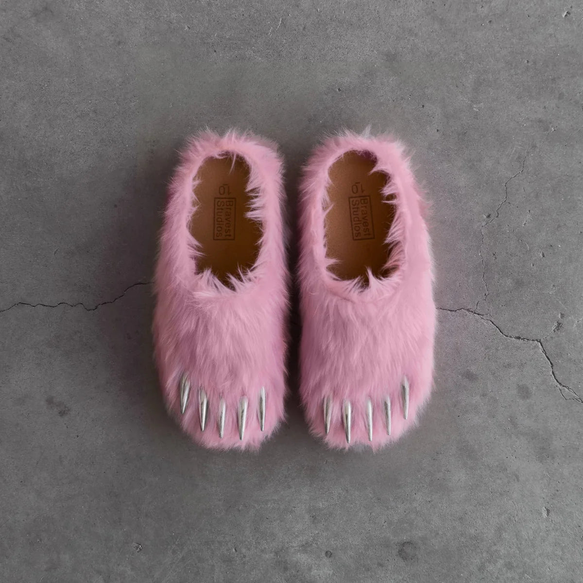 Bravest Studios Pink Bear Claw Mule