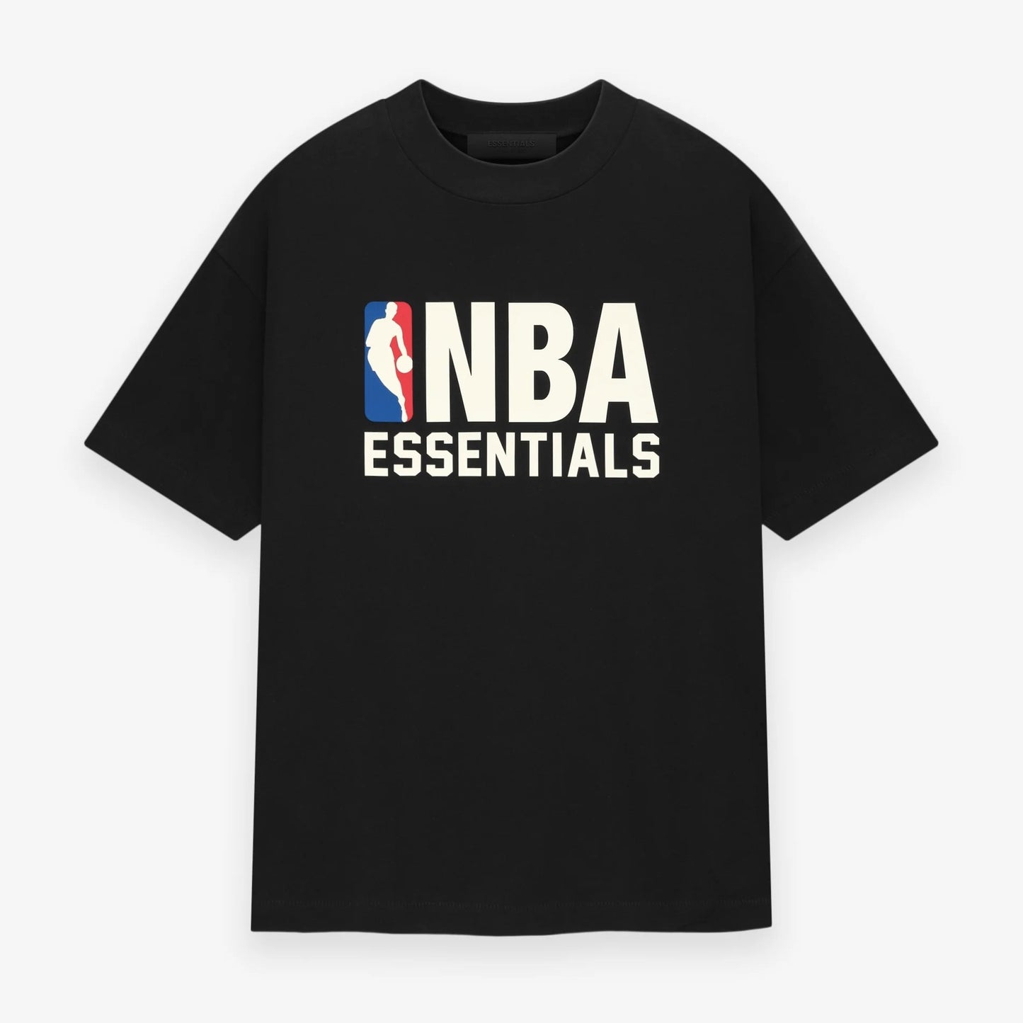 Fear of God Essentials NBA Black T-Shirt Front