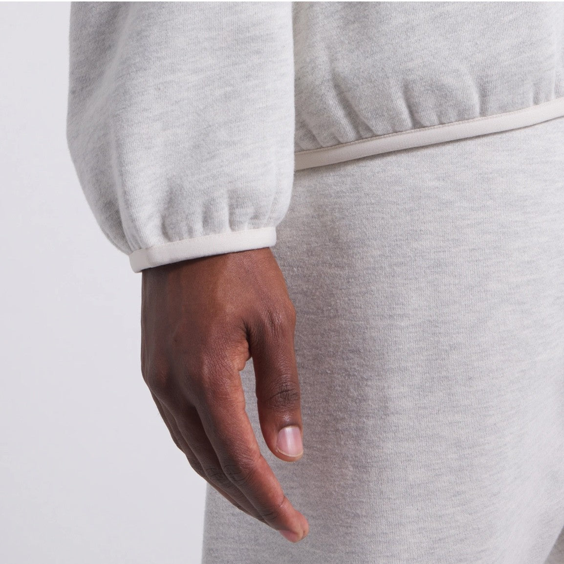 Fear of God Essentials NBA Light Heather Hoodie