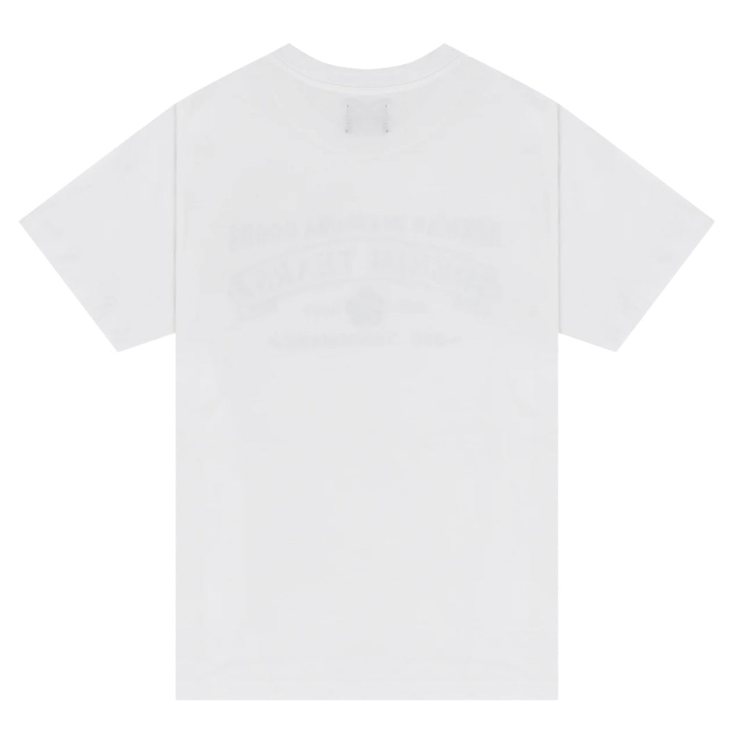Denim Tears White ADG T-Shirt Back View