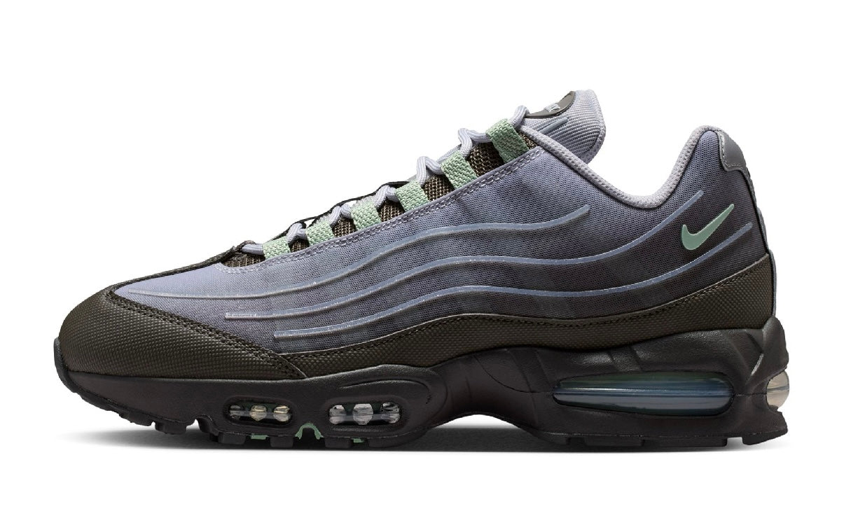 Nike Mens Air Max 95 Tech - Medium Ash