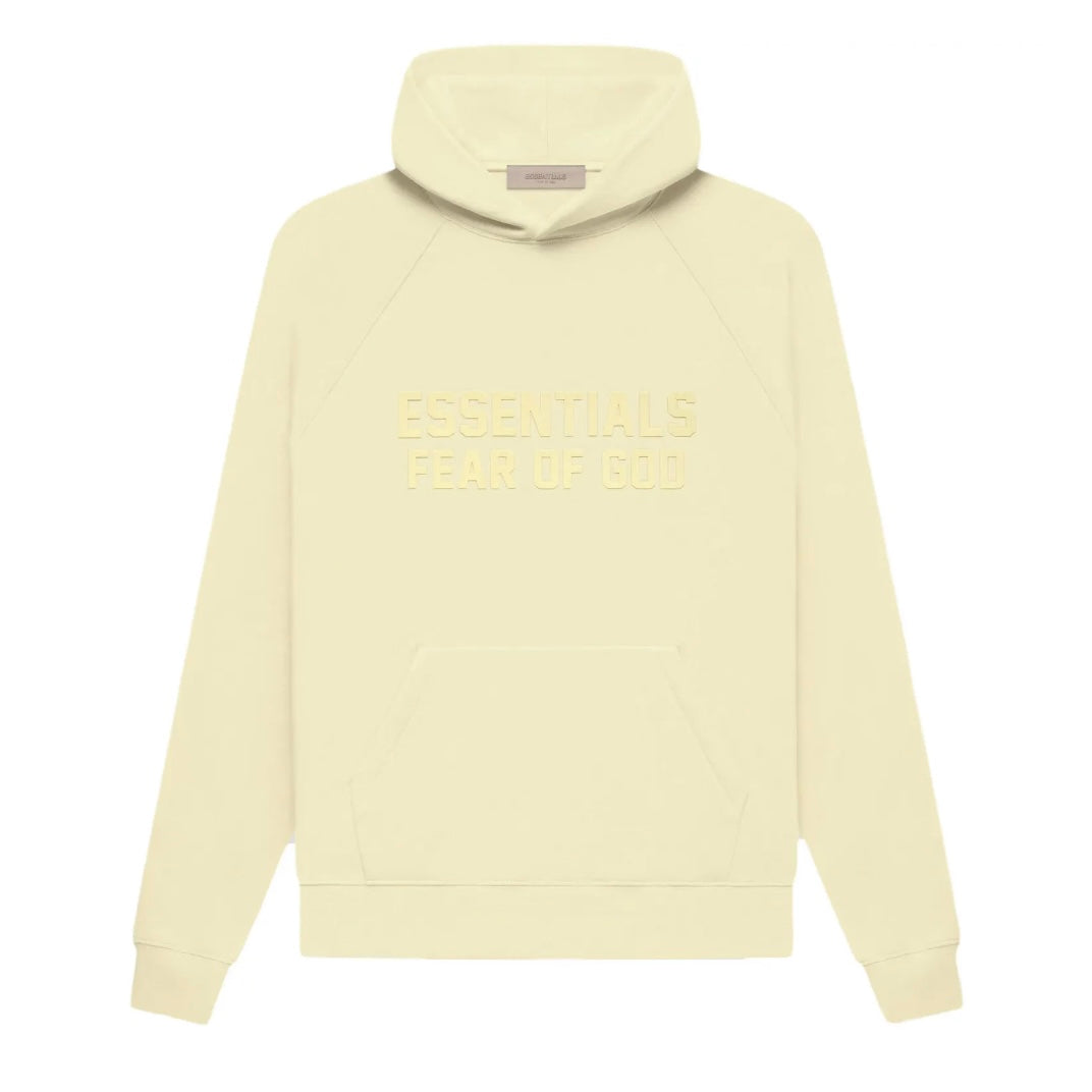 Fear of God Essentials Canary Hoodie Front View