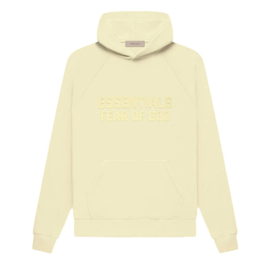 Fear of God Essentials Canary Hoodie Front View