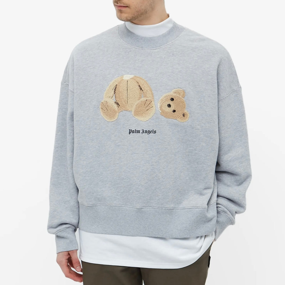 Palm angels bear discount crewneck