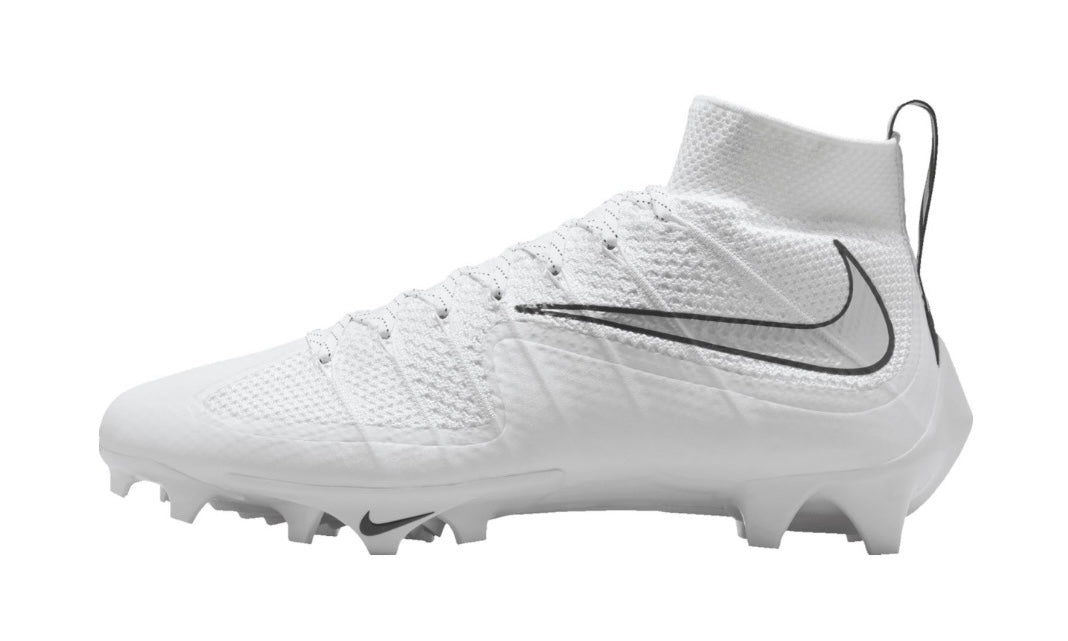Nike Vapor Edge 360 Untouchable White Metallic Silver Cleats