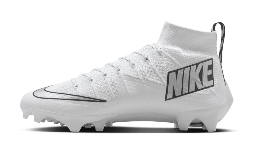 Nike Vapor Edge 360 Untouchable White Metallic Silver Cleats