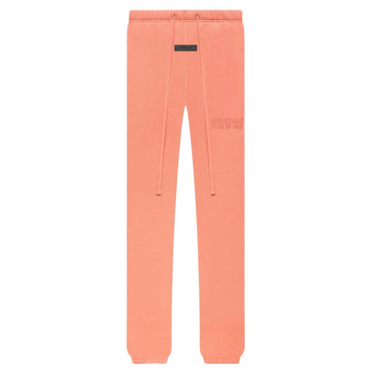 Fear of God Essentials Coral Sweatpants Front VIew