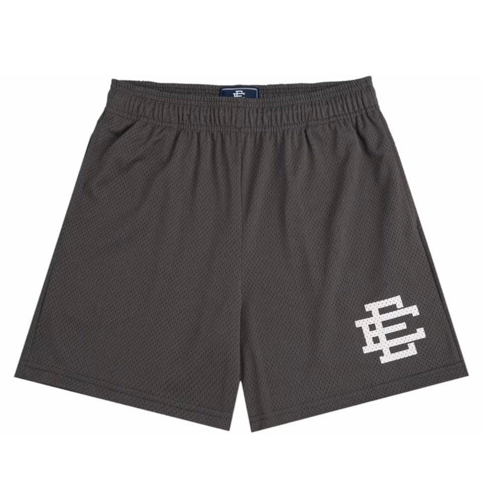 Eric Emanuel Thunderstorm Grey White Shorts