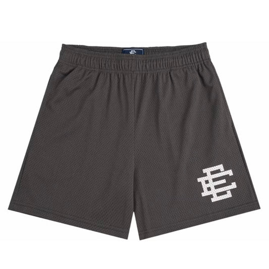 Eric Emanuel Thunderstorm Grey White Shorts