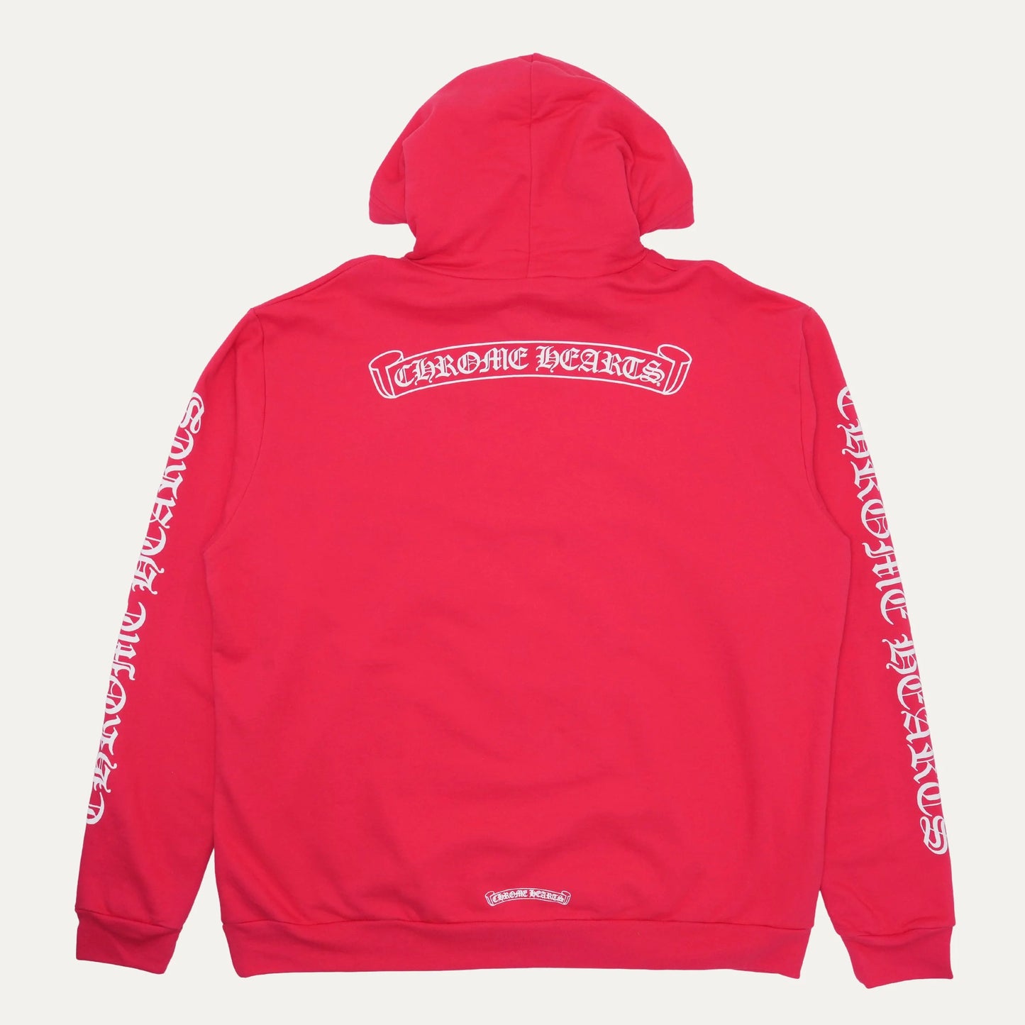 Chrome Hearts Red White Hoodie