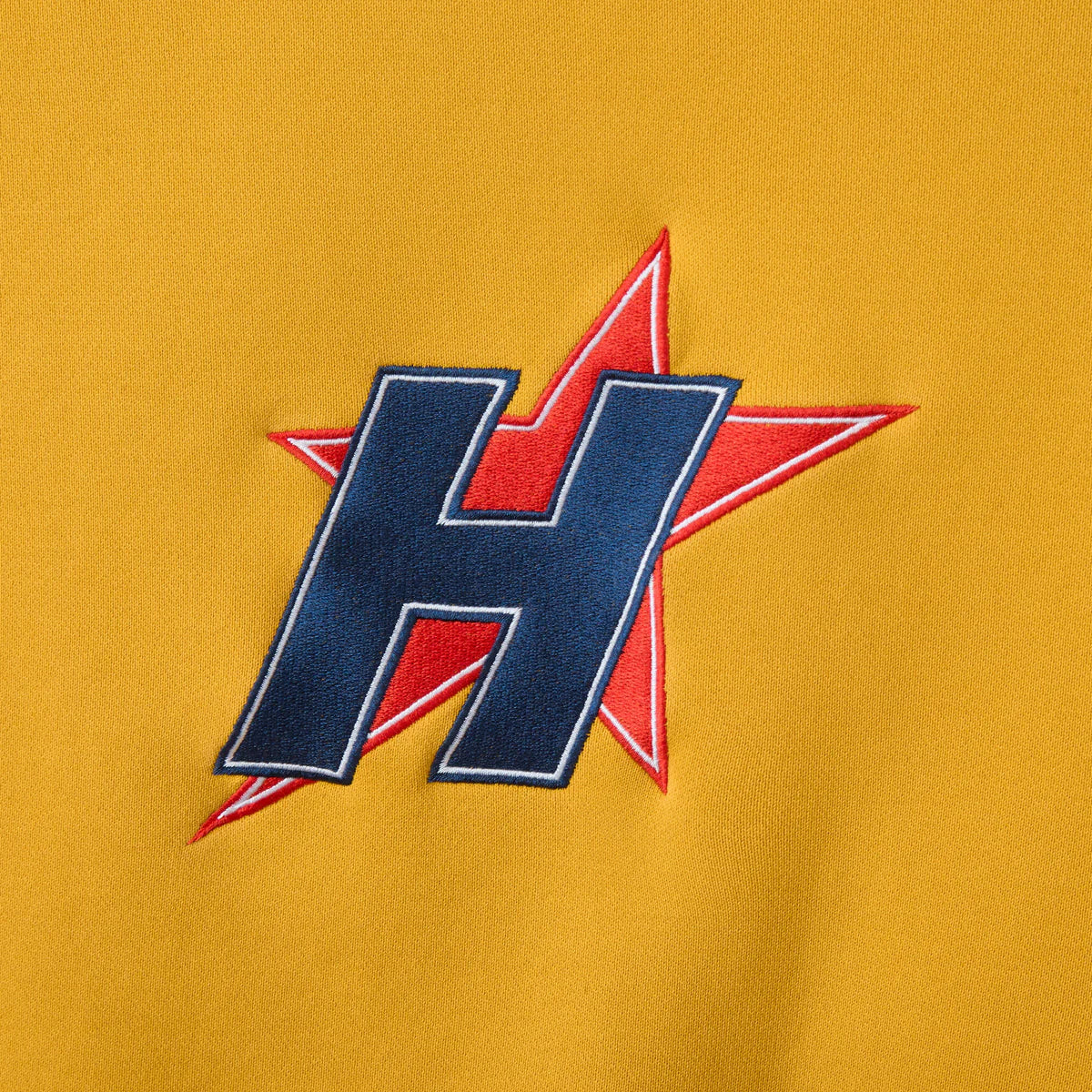 HMDD H-Star Gold Zip Hoodie Logo