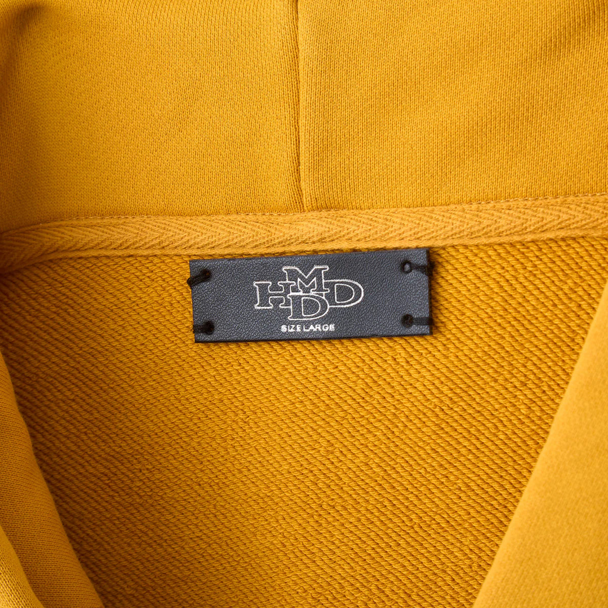 HMDD H-Star Gold Zip Hoodie Tag