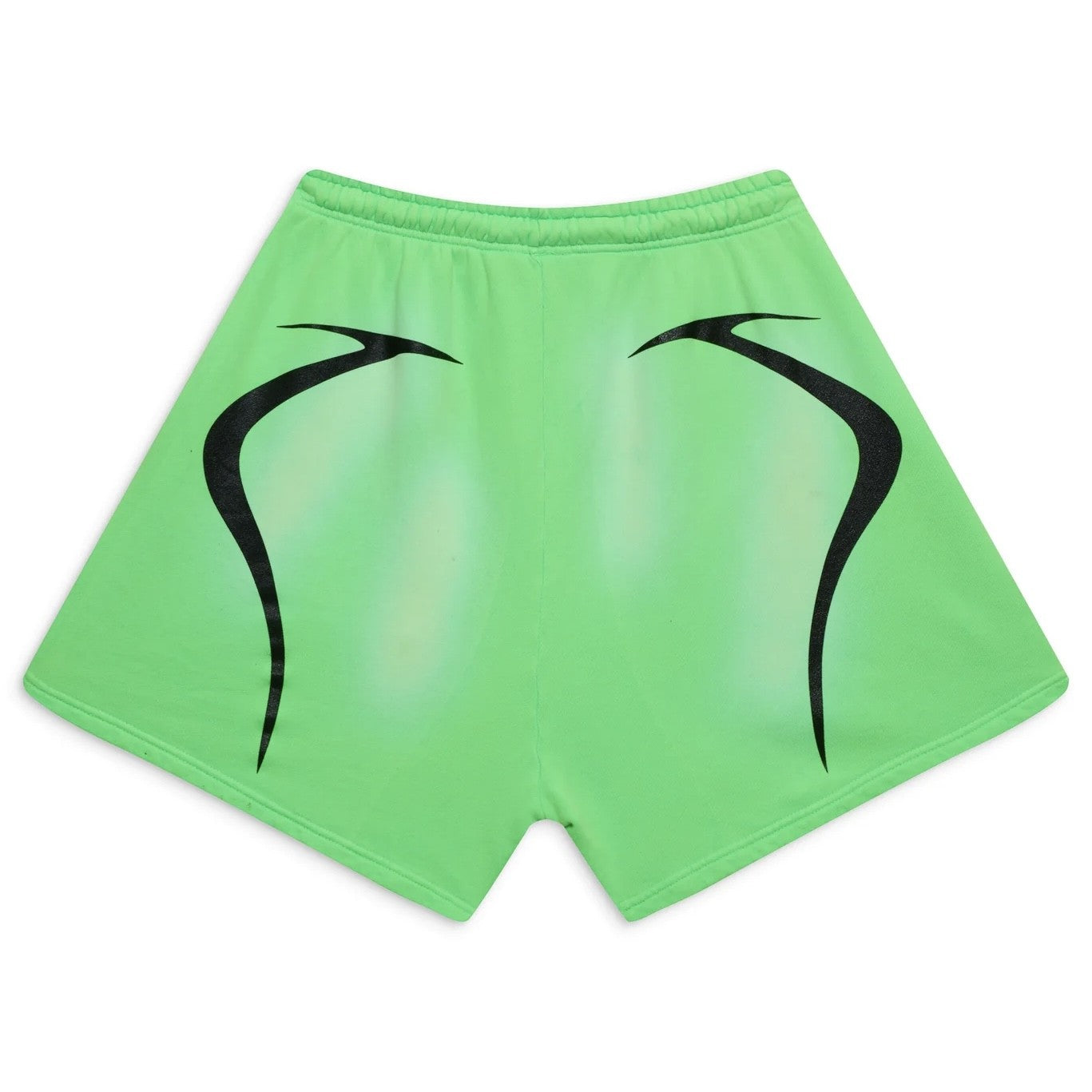 Hellstar Green Warm Up Shorts Back