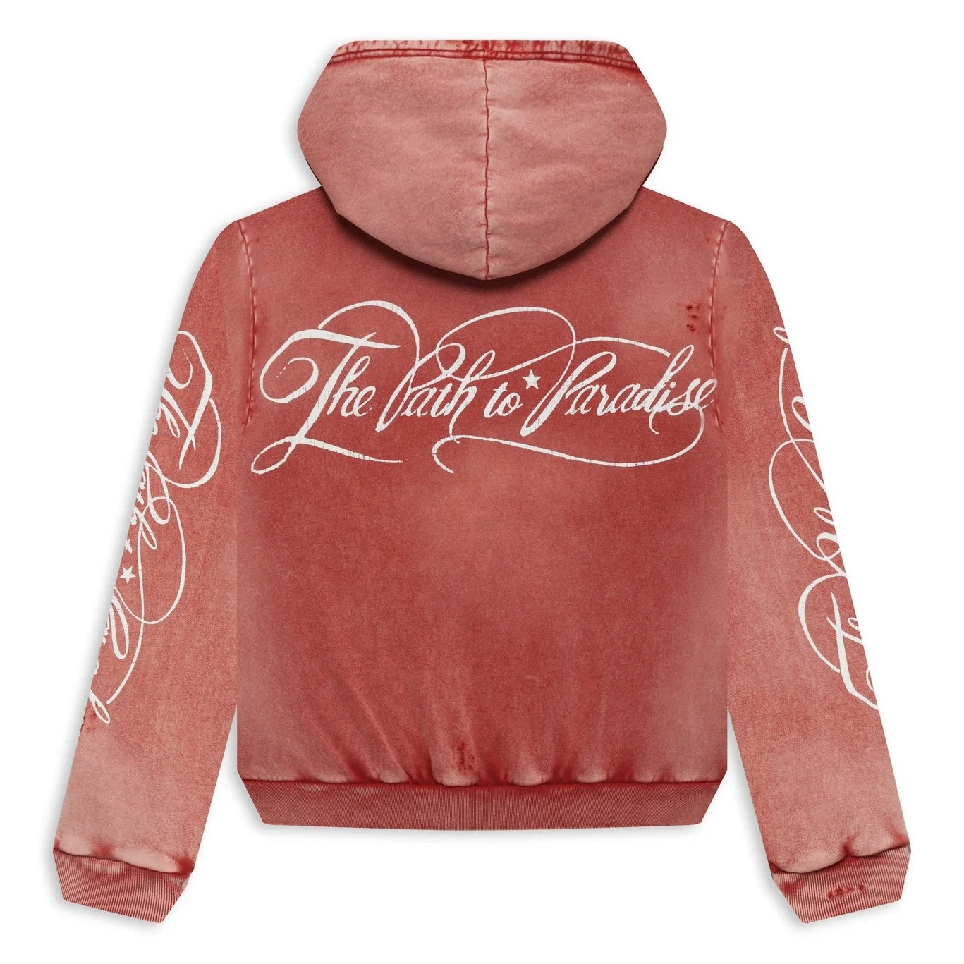 Hellstar Red Path to Paradise Zip Hoodie Back