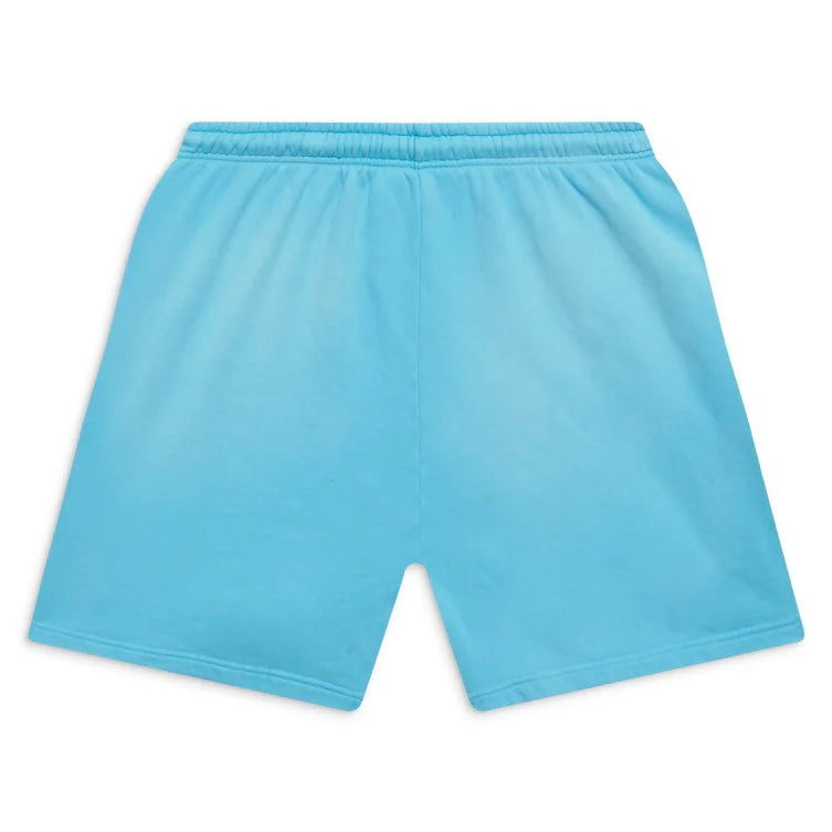 Hellstar Studios Blue Flame Shorts Back