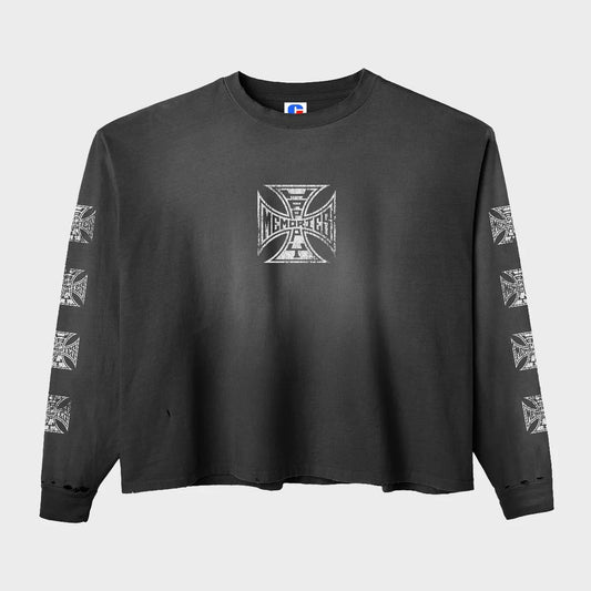 HMDD Black Biker Long Sleeve