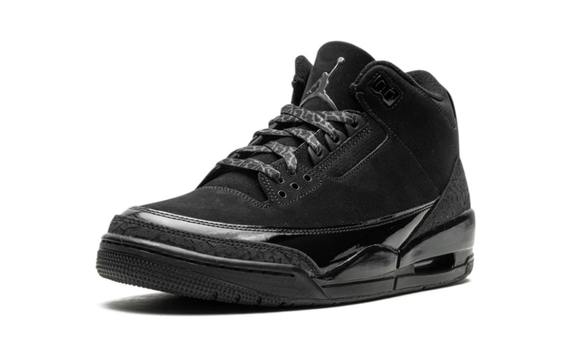 Jordan 3 Black Cat Front Left